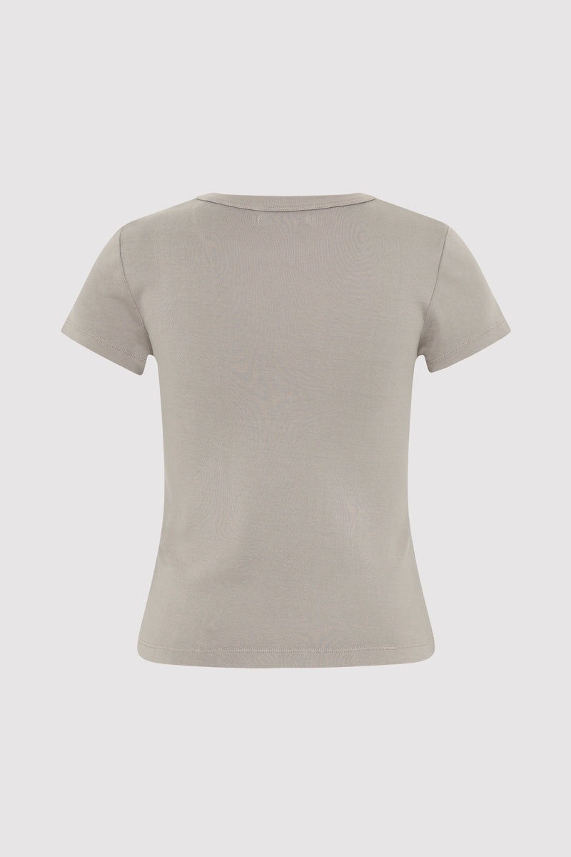 Organic Cotton Baby Tee - Slate - 6