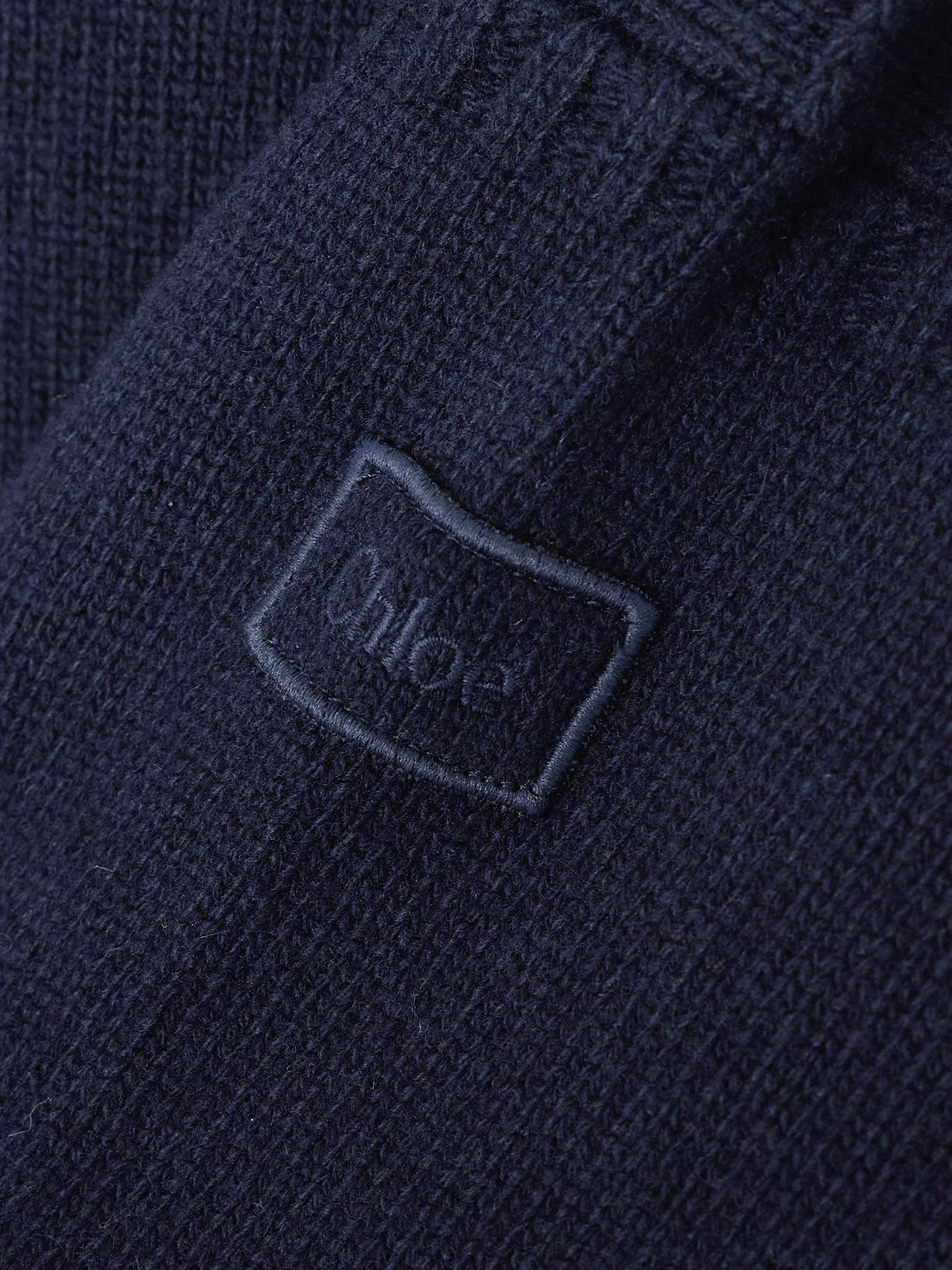 Wool and cashmere-blend sweater Navy - 5