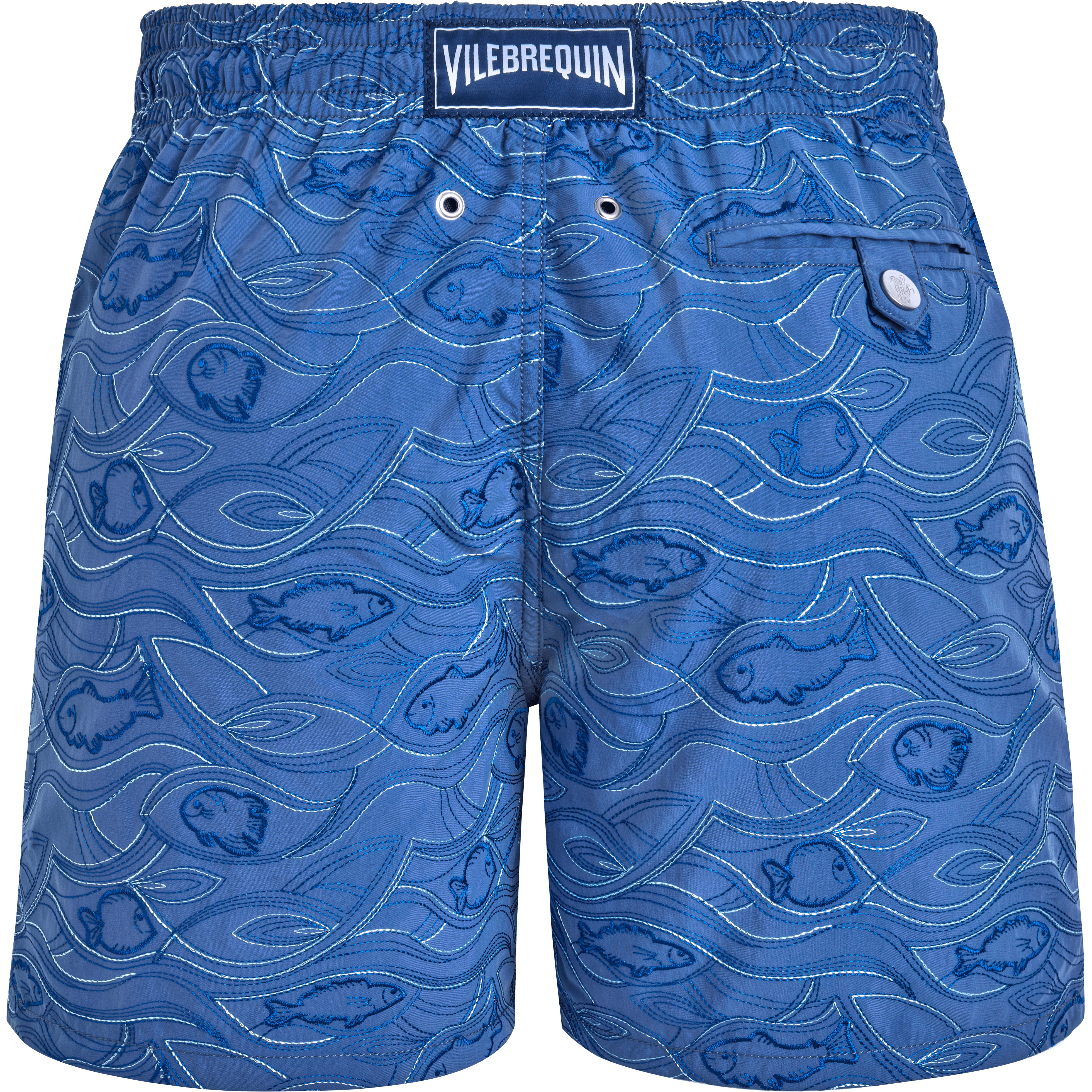 Men Swim Shorts Embroidered Aquarium- Limited Edition - 2