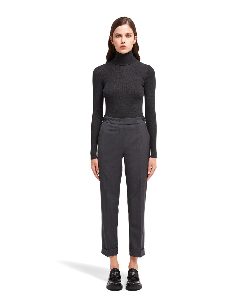 Prada Light wool trousers outlook
