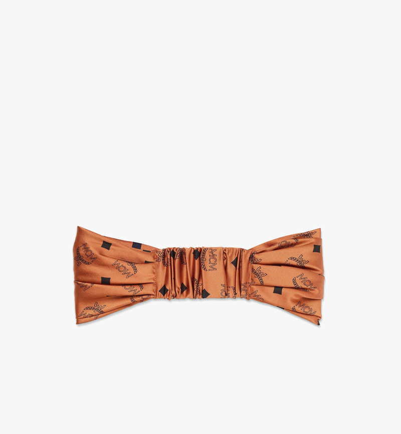 MCM Monogram Silk Headband outlook