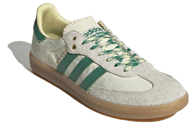 adidas originals x Wales Bonner Samba 'Cream White Bold Green' GY4344 - 3