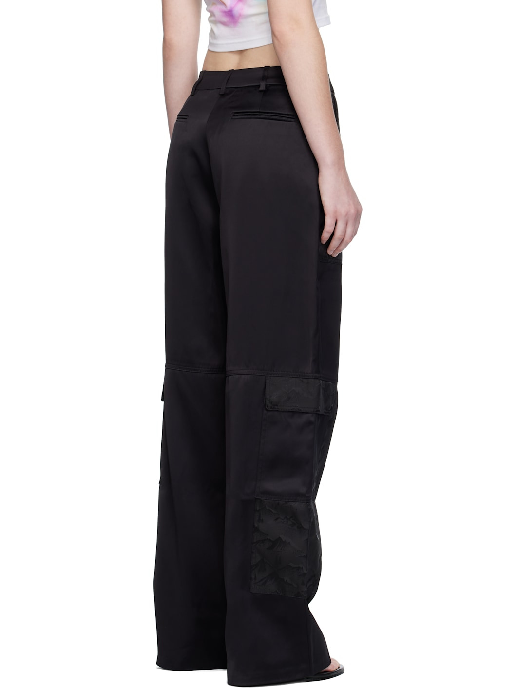 Black Mountain Camo Cargo Trousers - 3