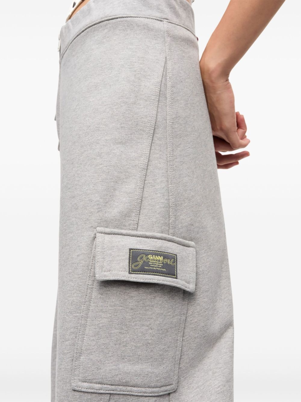 logo-patch track trousers - 5