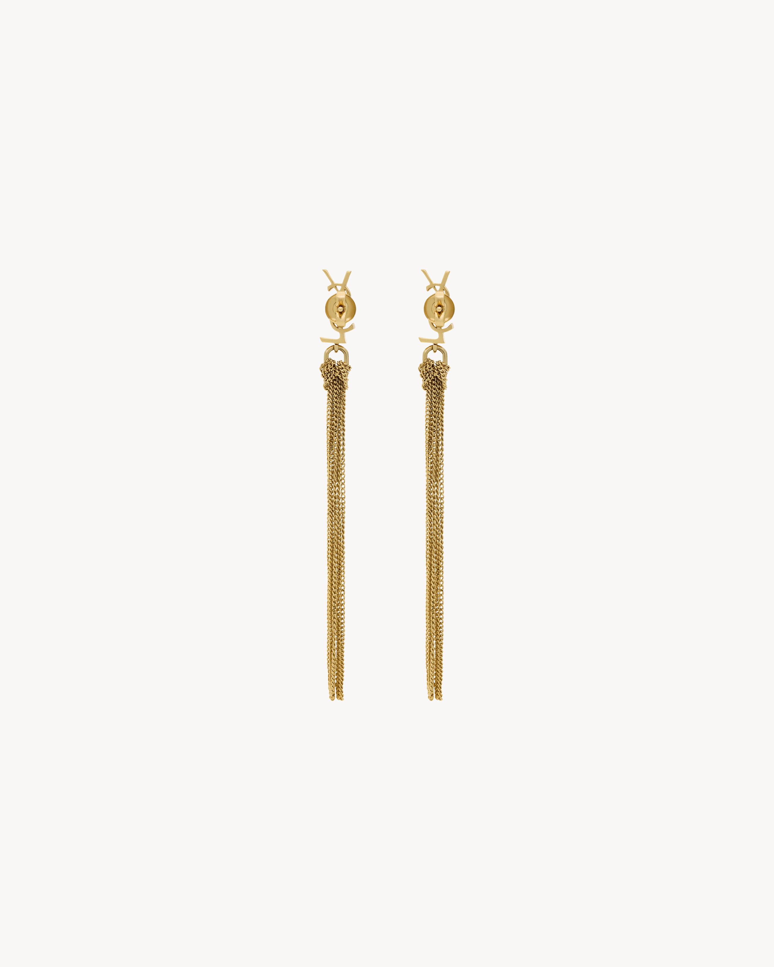 CASSANDRE TASSEL EARRINGS IN METAL - 2