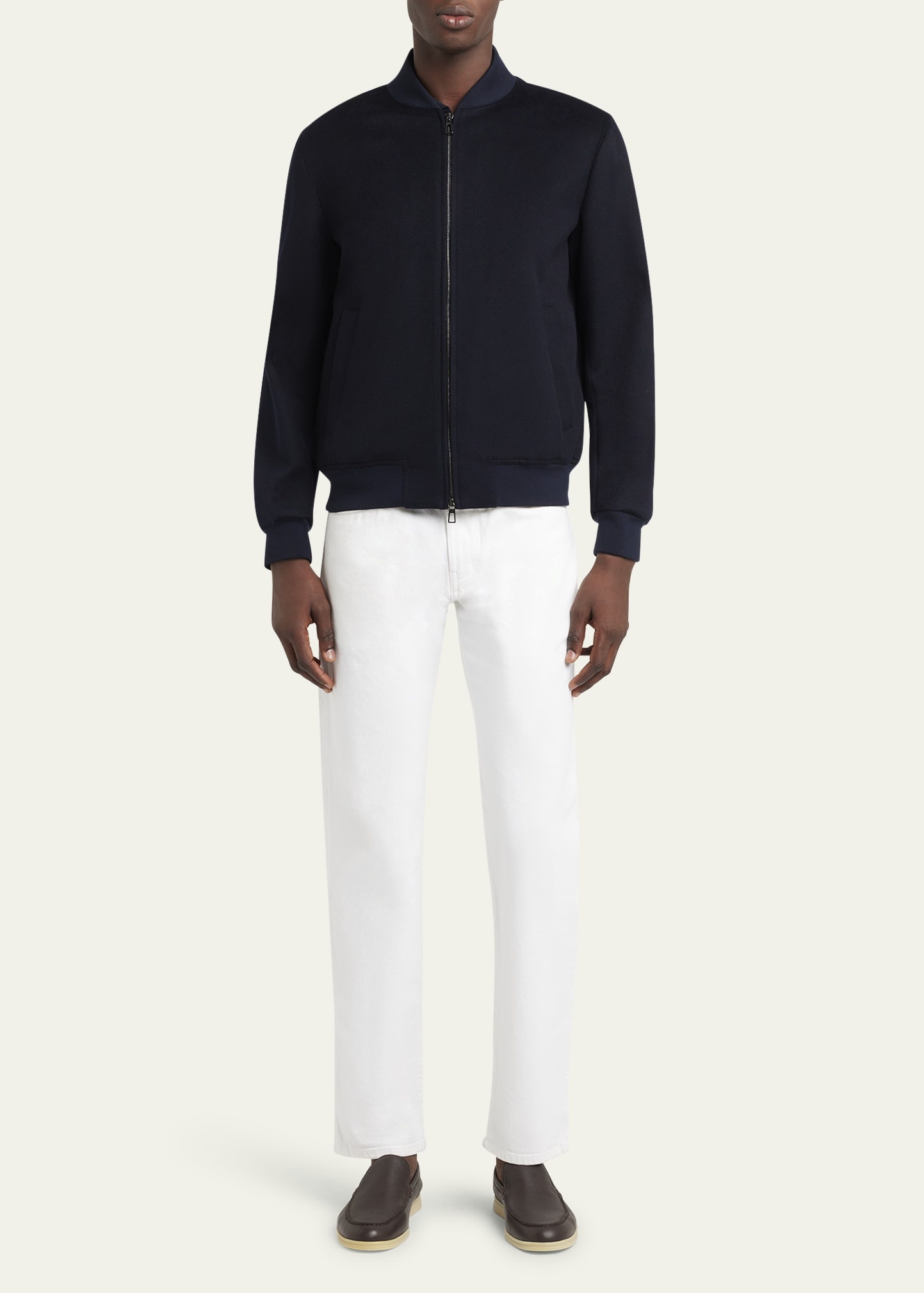 Men's Ivy Cashmere Bomber Jacket - 2