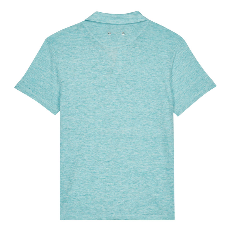 Vilebrequin Men Linen Jersey Polo Shirt Solid outlook