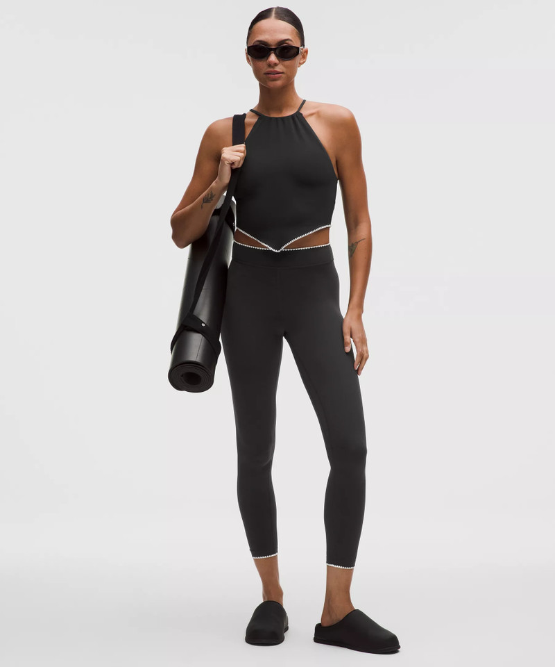 Stitch Trim High-Rise Tight 28" 1