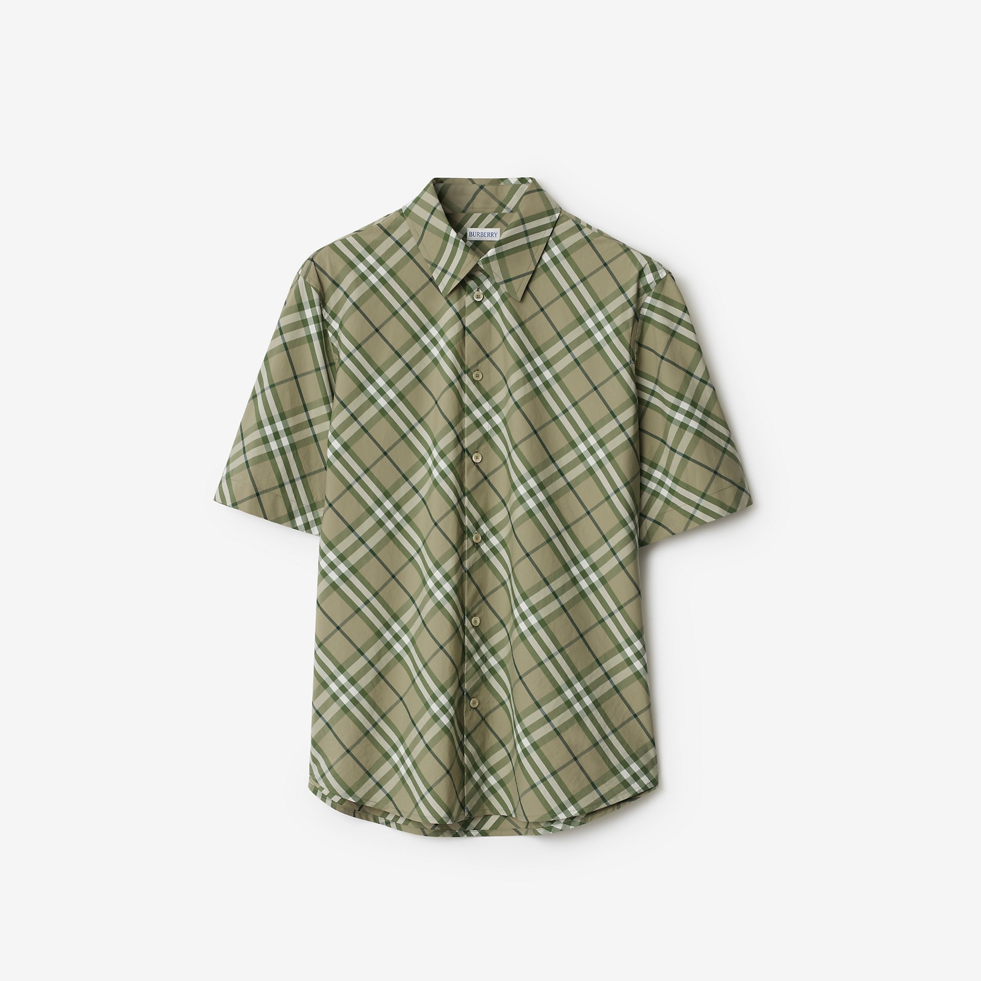 Check Cotton Shirt - 1