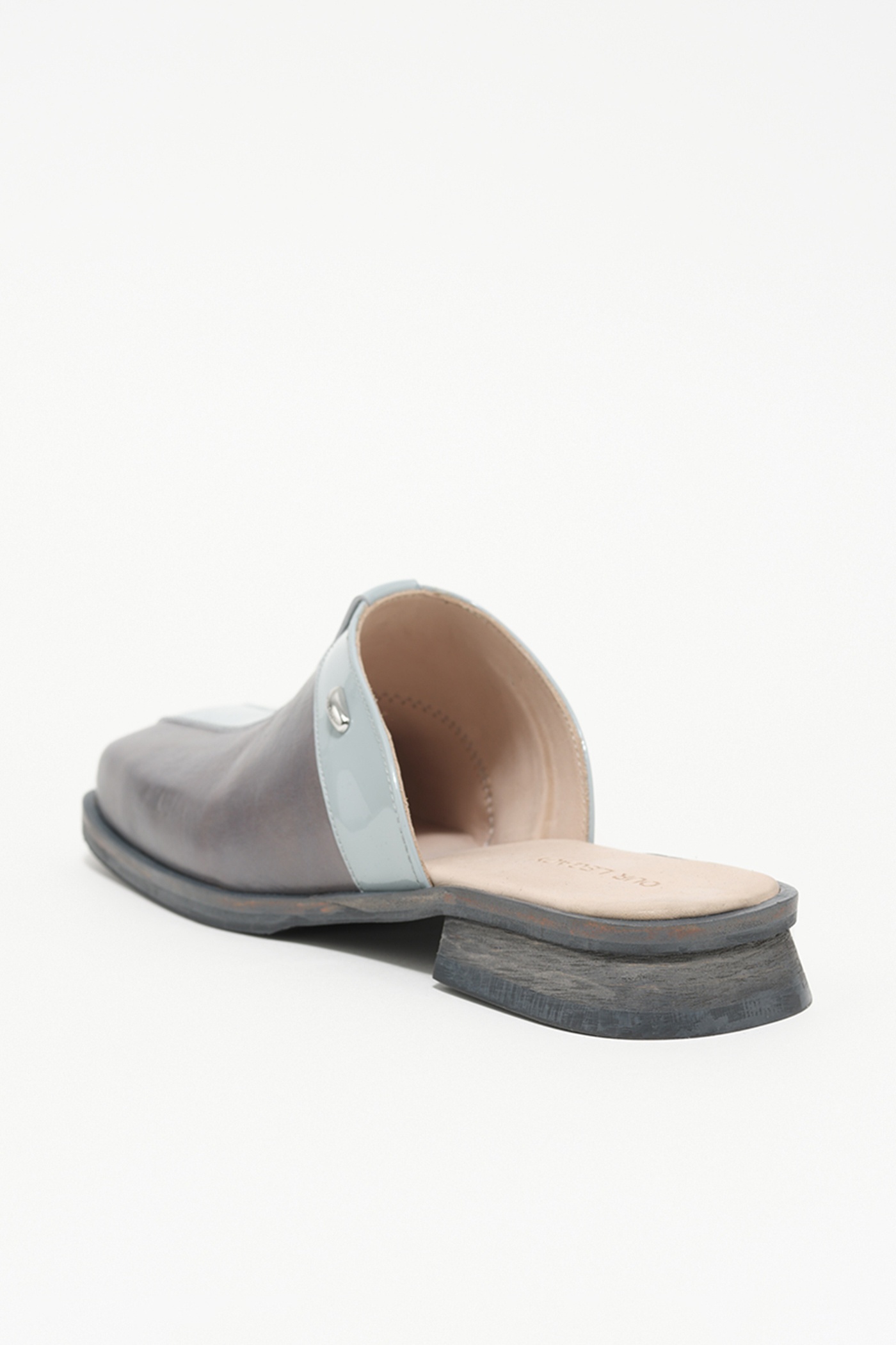 Blunt Mule Deep Sky Blue Leather - 3