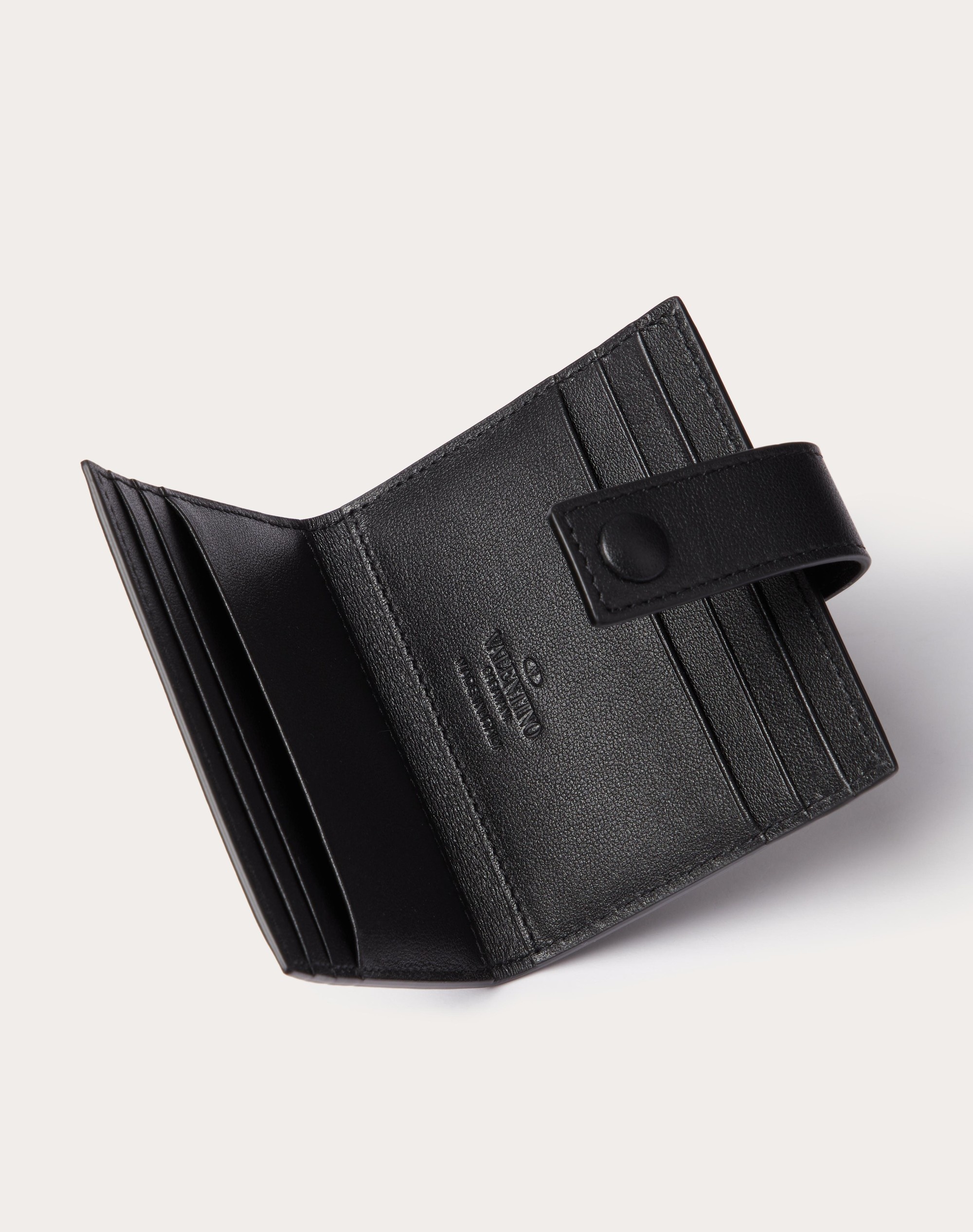 MINI VLOGO SIGNATURE CALFSKIN CARDHOLDER - 5