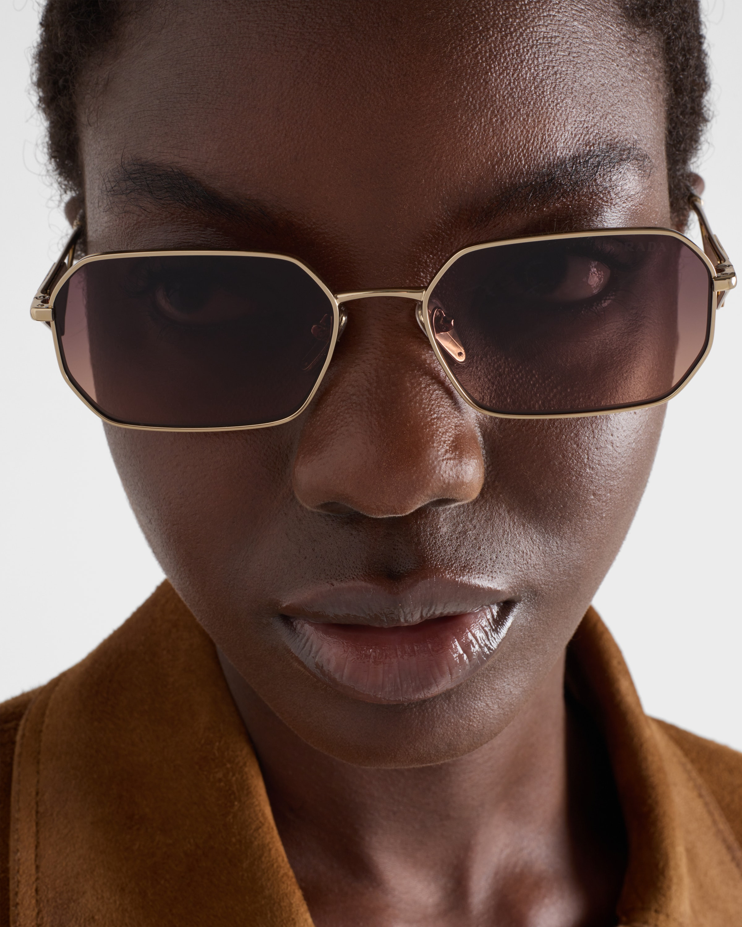 Sunglasses with Prada triangle logo - 2