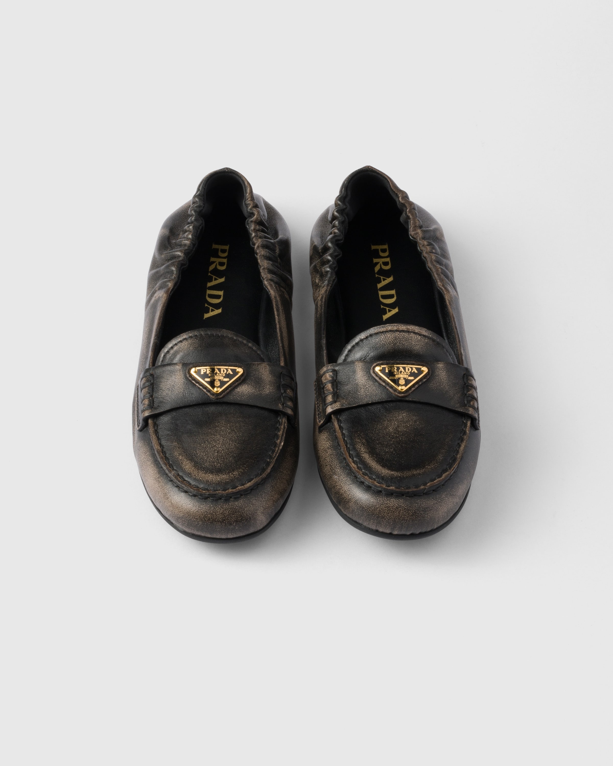 Nappa leather loafers - 3