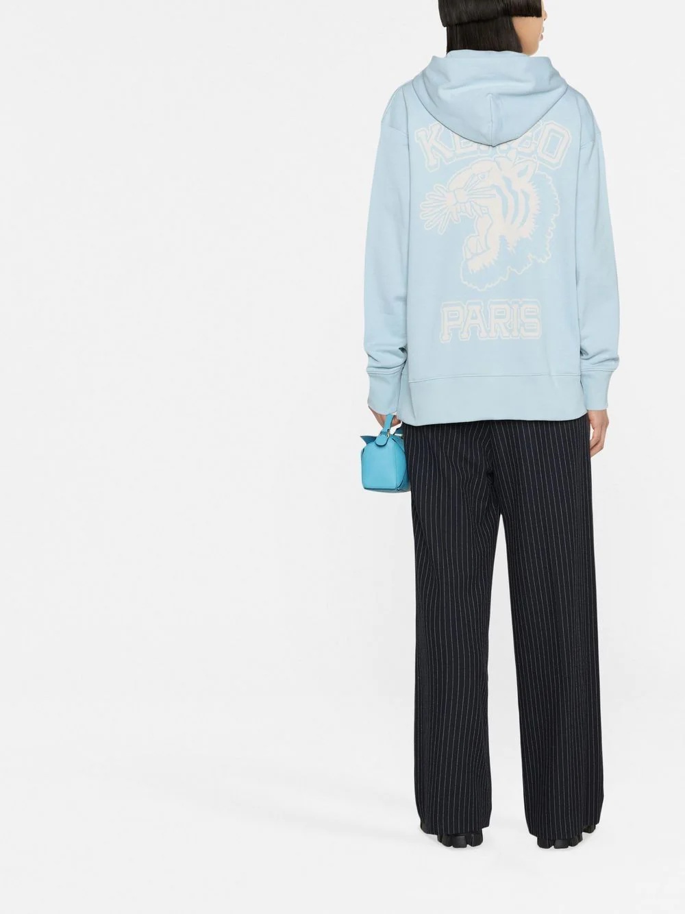 graphic-print cotton hoodie - 4