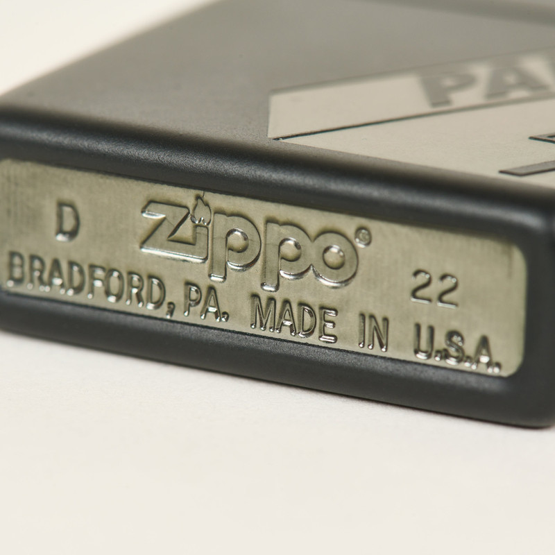 PALACE ZIPPO LIGHTER BLACK / SILVER 8