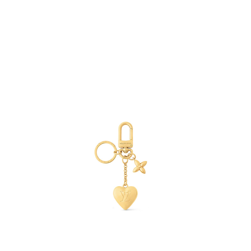 Satin Heart Bag Charm And Key Holder 1