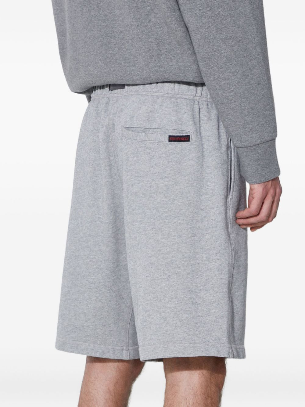 drawstring-waist shorts - 5
