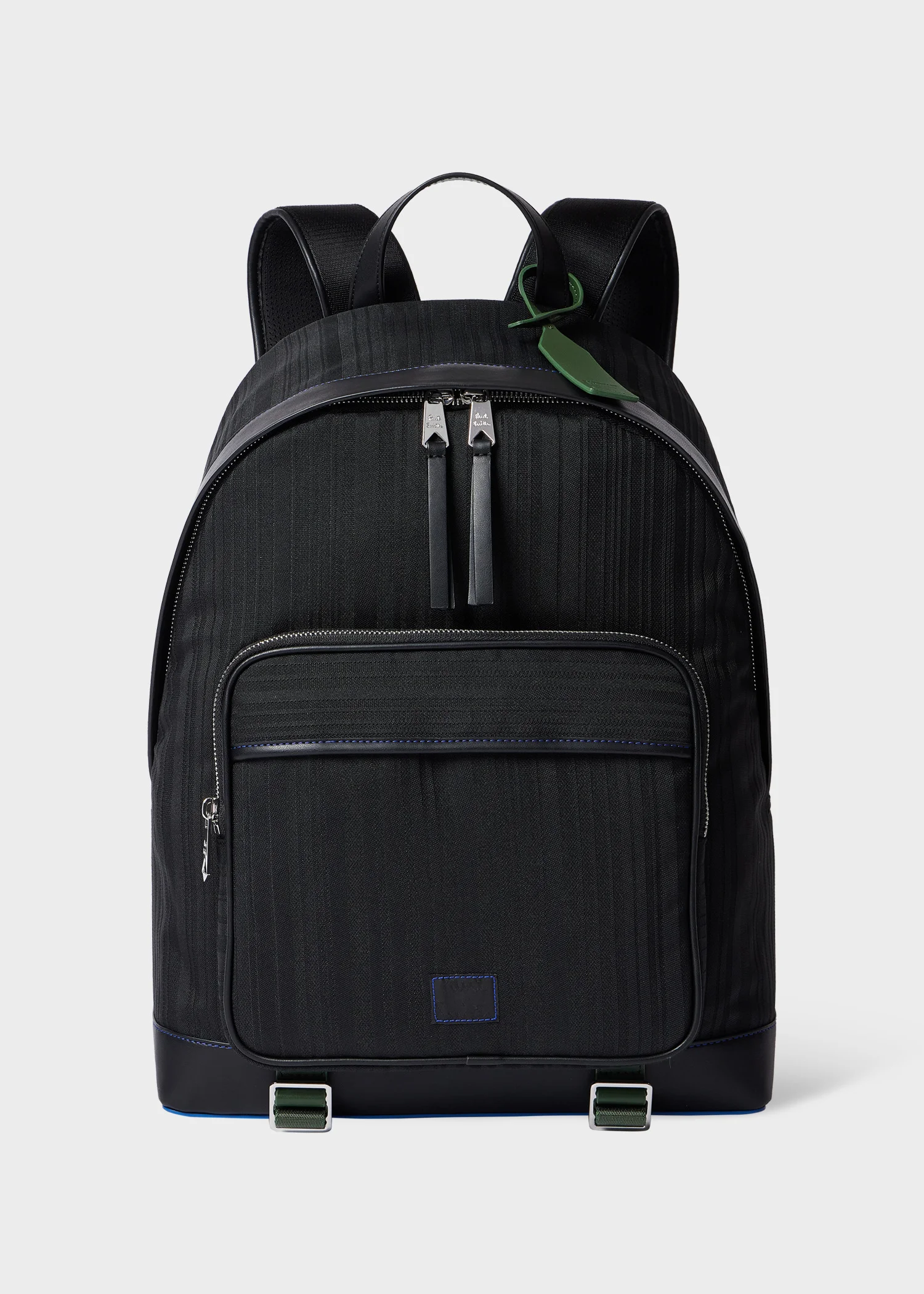 Paul Smith x MINI - Black Shadow Stripe Backpack - 1