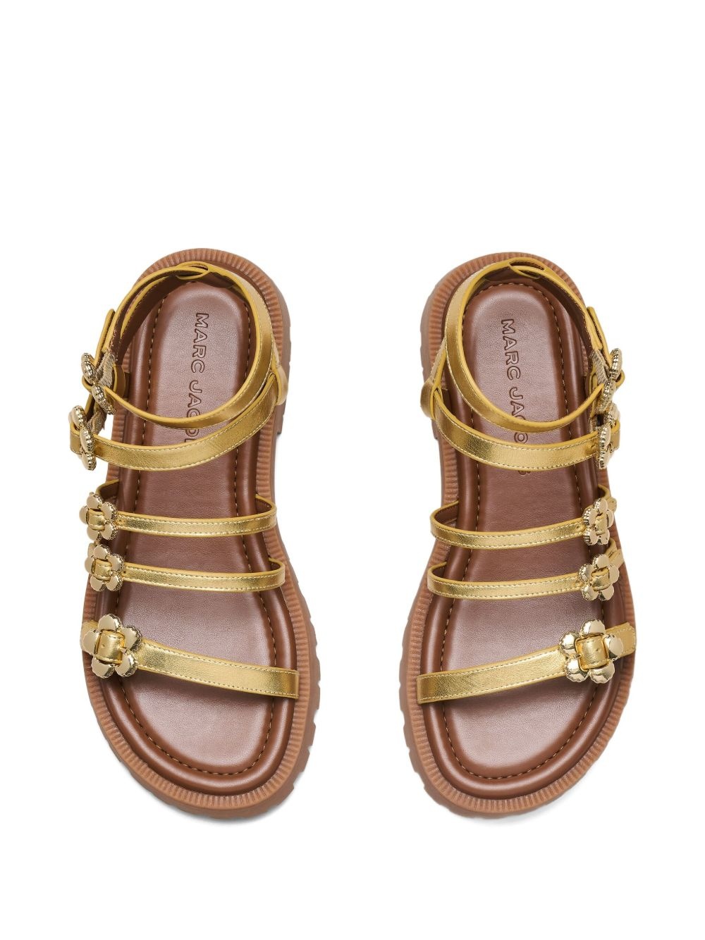 The Daisy metallic sandals - 5