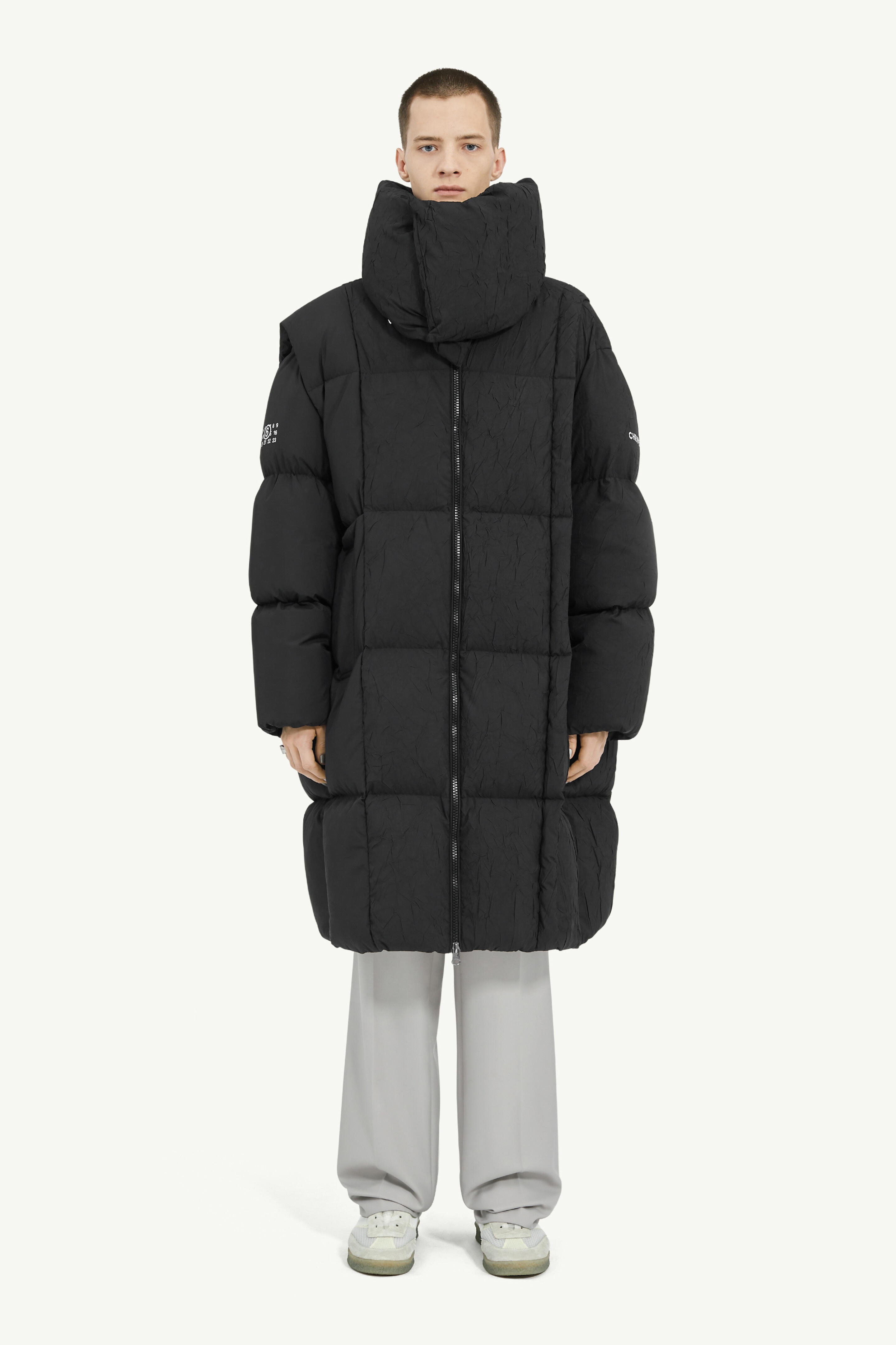 MM6 x Chen Peng Puffer coat - 6