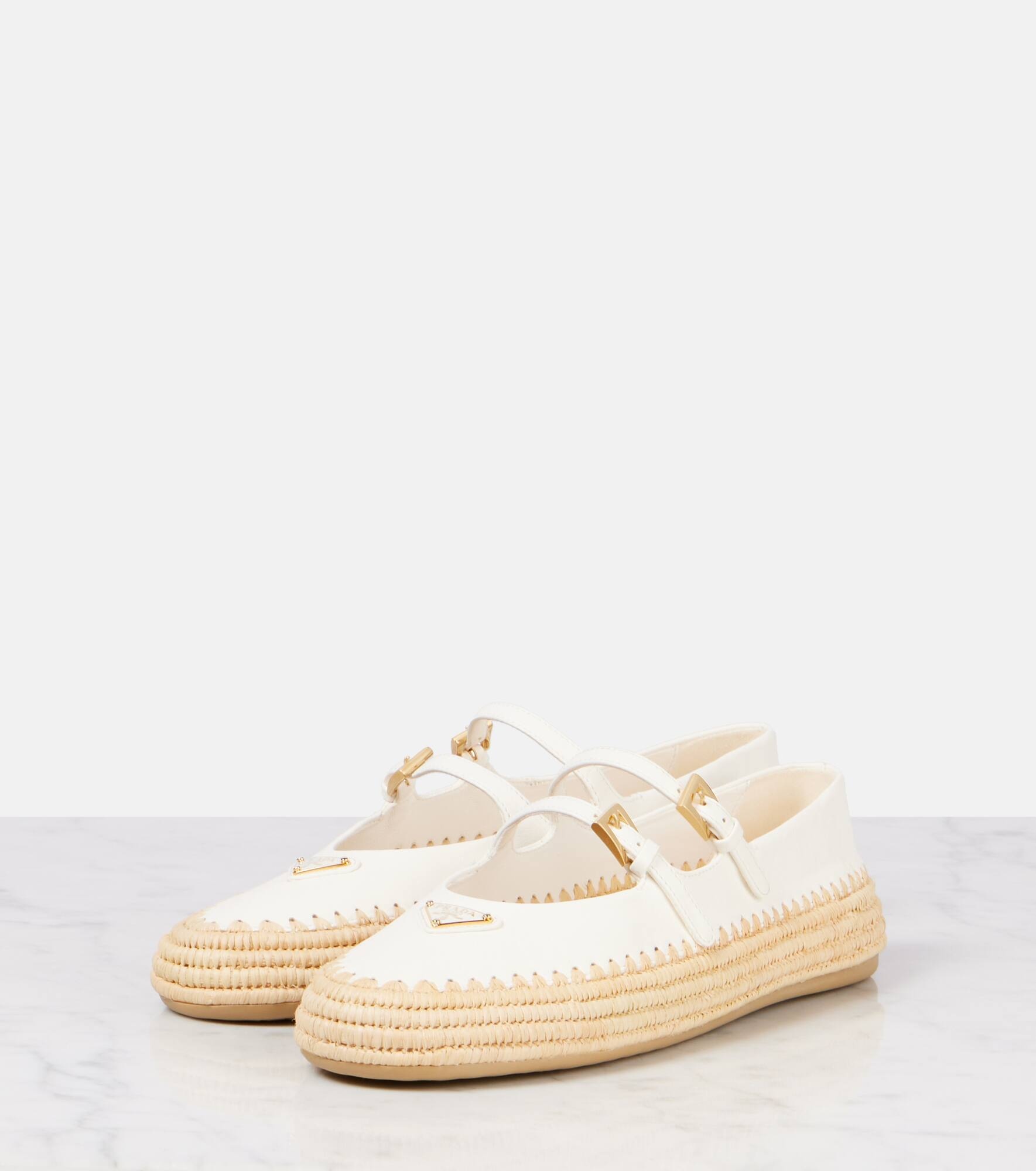 Leather Mary Jane flats - 4