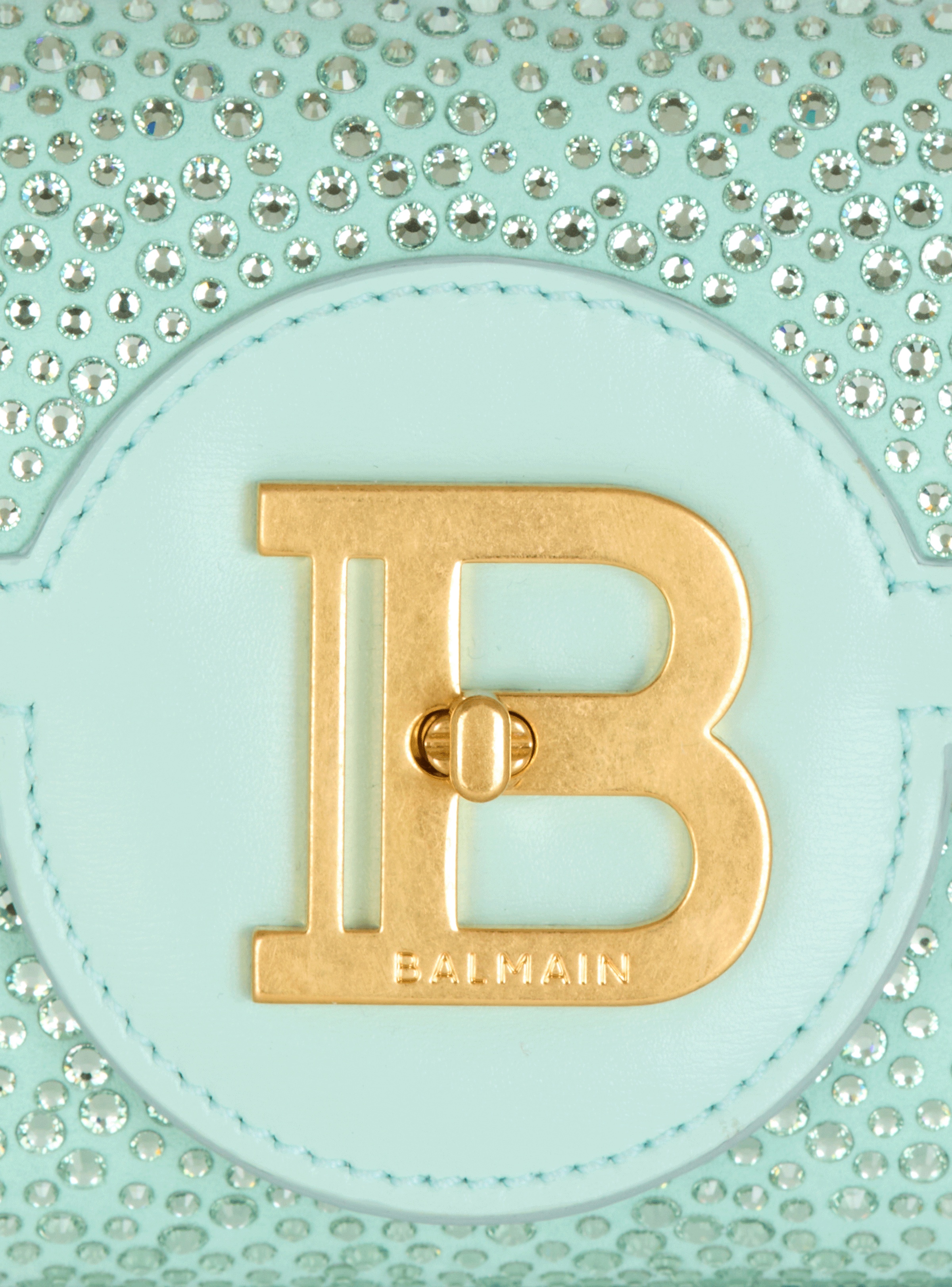 B-Buzz Pouch 23 in suede and rhinestones - 7
