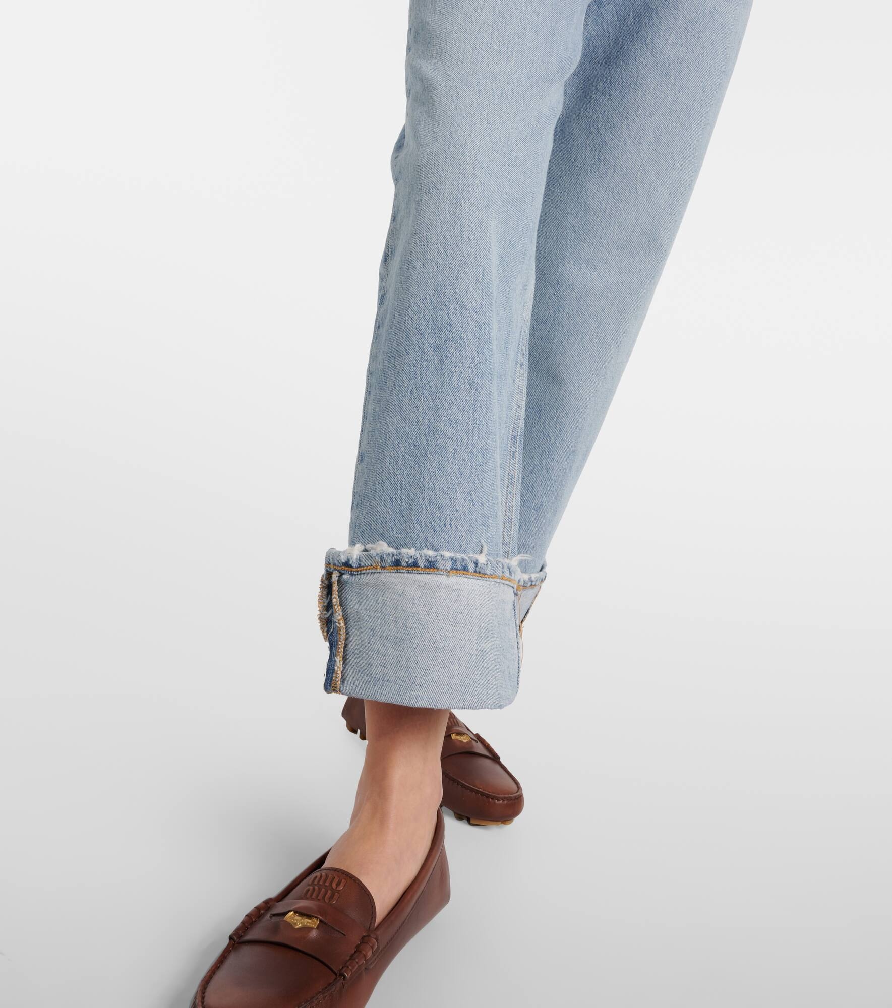 Fran mid-rise straight jeans - 5