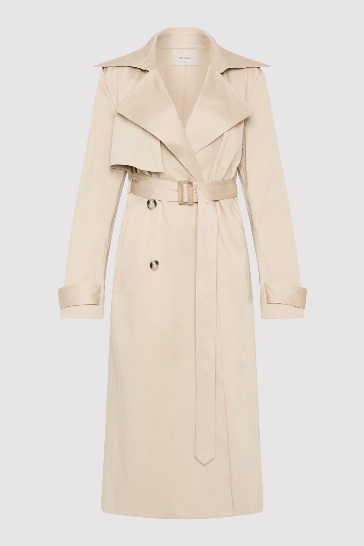 Classic Trench Coat - Champagne - 1