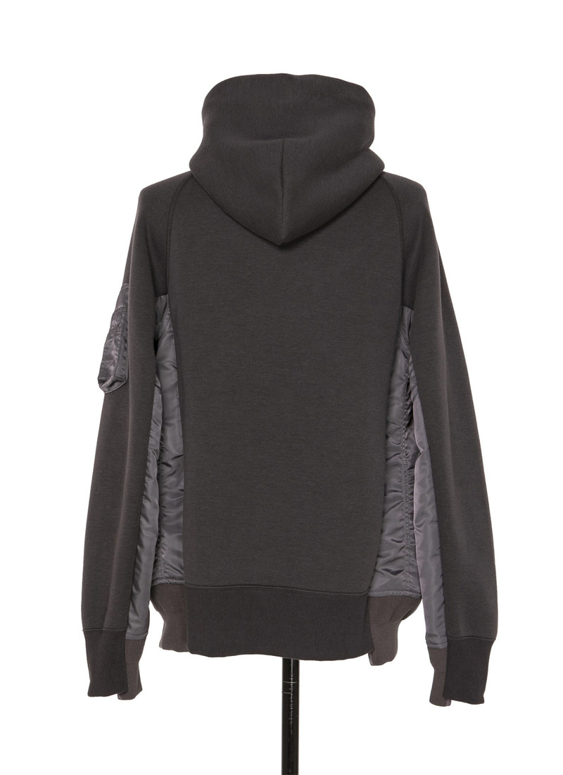 Sponge Sweat x Nylon Twill Hoodie 4