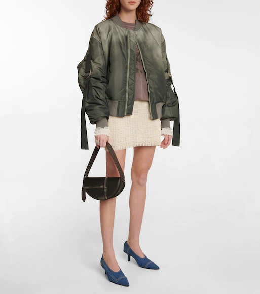 Acne Studios Bomber jacket - Forest green | REVERSIBLE