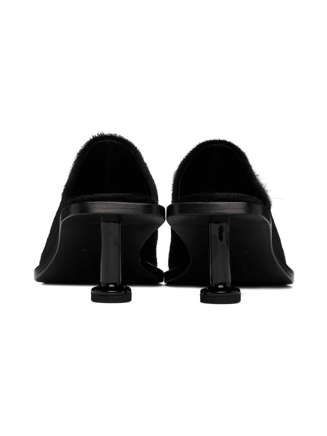 Black Bandi Mules - 2