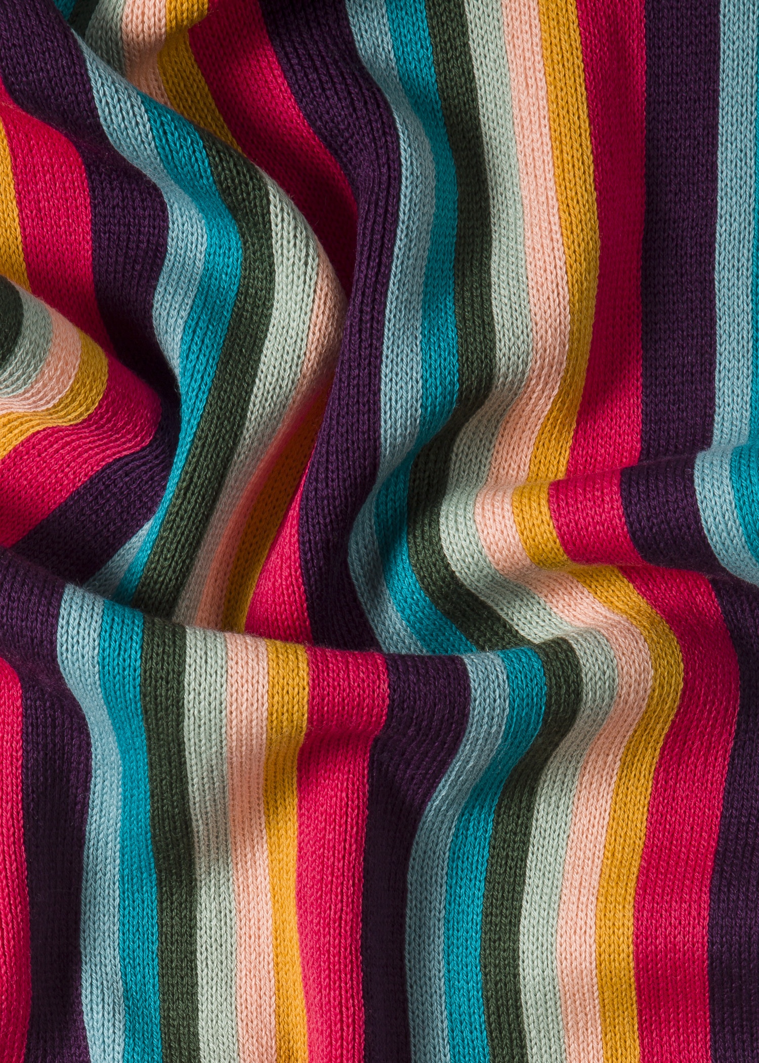'Artist Stripe' Wool Scarf - 2