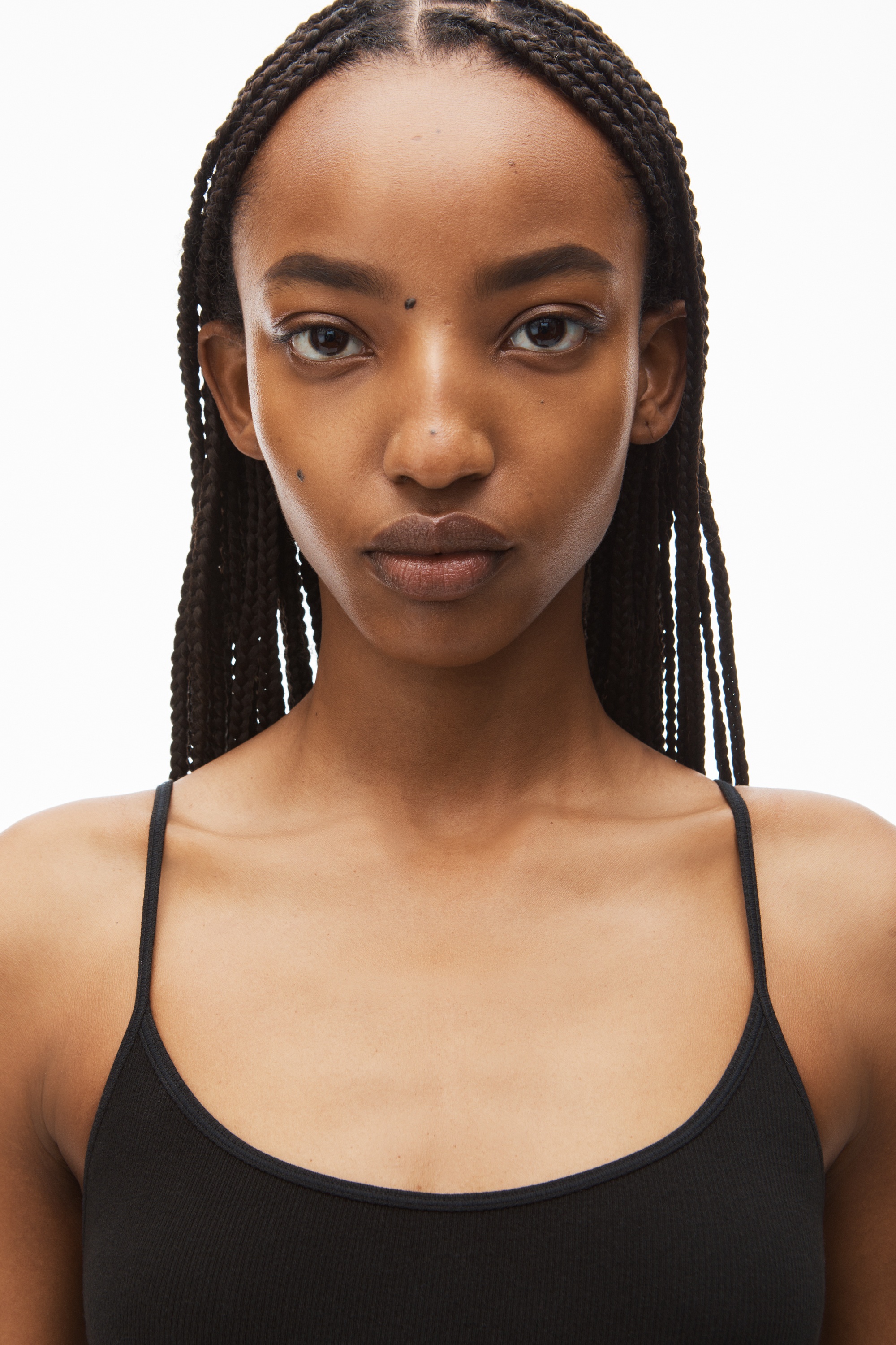 cami bodysuit in ribbed jersey - 4