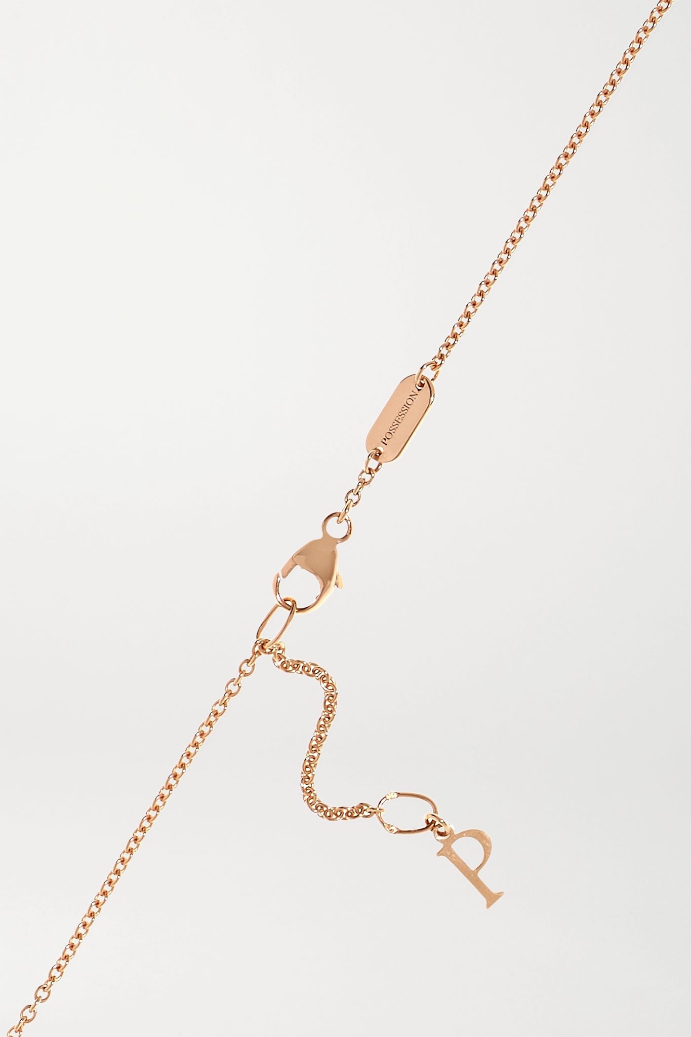 Possession 18-karat rose gold, lapis lazuli and diamond necklace - 3