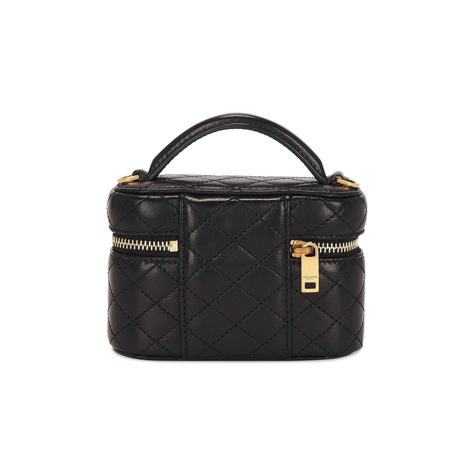 Saint Laurent Micro Gaby Vanity Bag 'Black' - 2