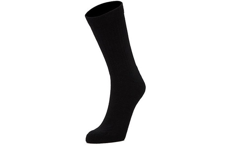 adidas neo Hc Vt Crew 3pp Solid Color Alphabet Sports Socks Couple Style 3 Pairs White / Black / Gre - 4