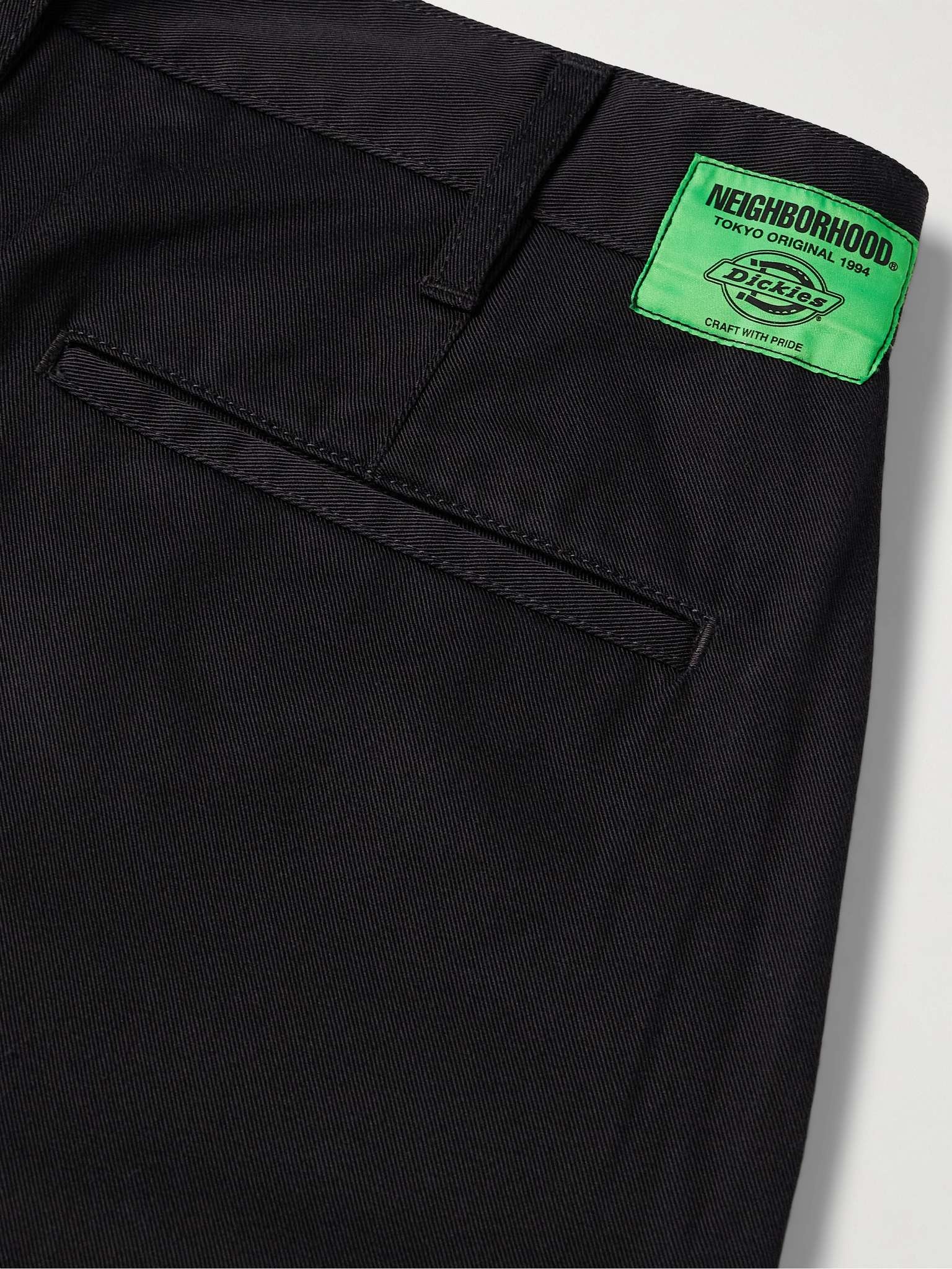 + Dickies® Straight-Leg Cropped Pleated Twill Trousers - 6