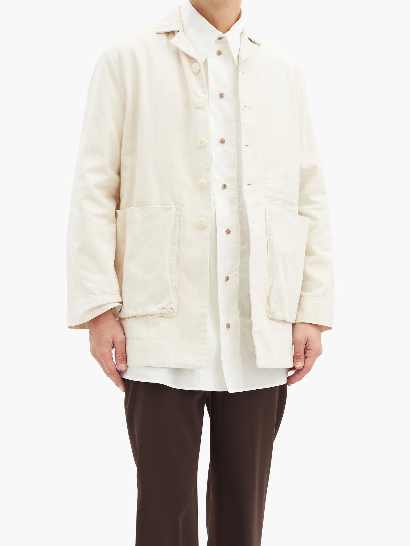 The Woodcutter cotton-poplin shirt - 6