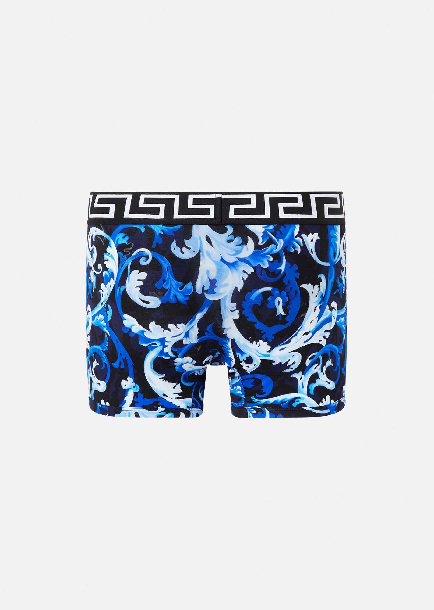 Baroccoflage Print Long Trunks - 3