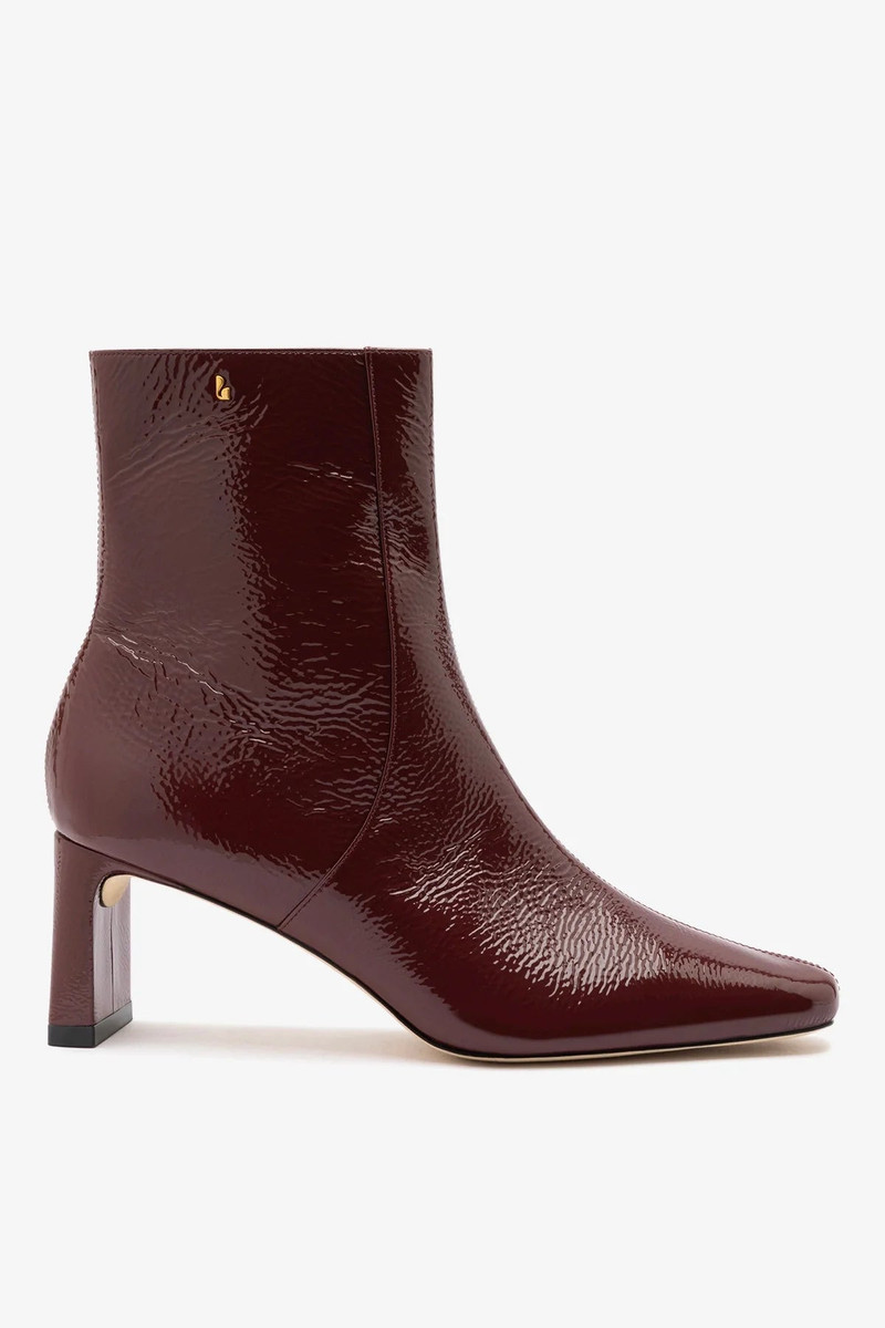 Alexis Boot Burgundy Patent Leather 1