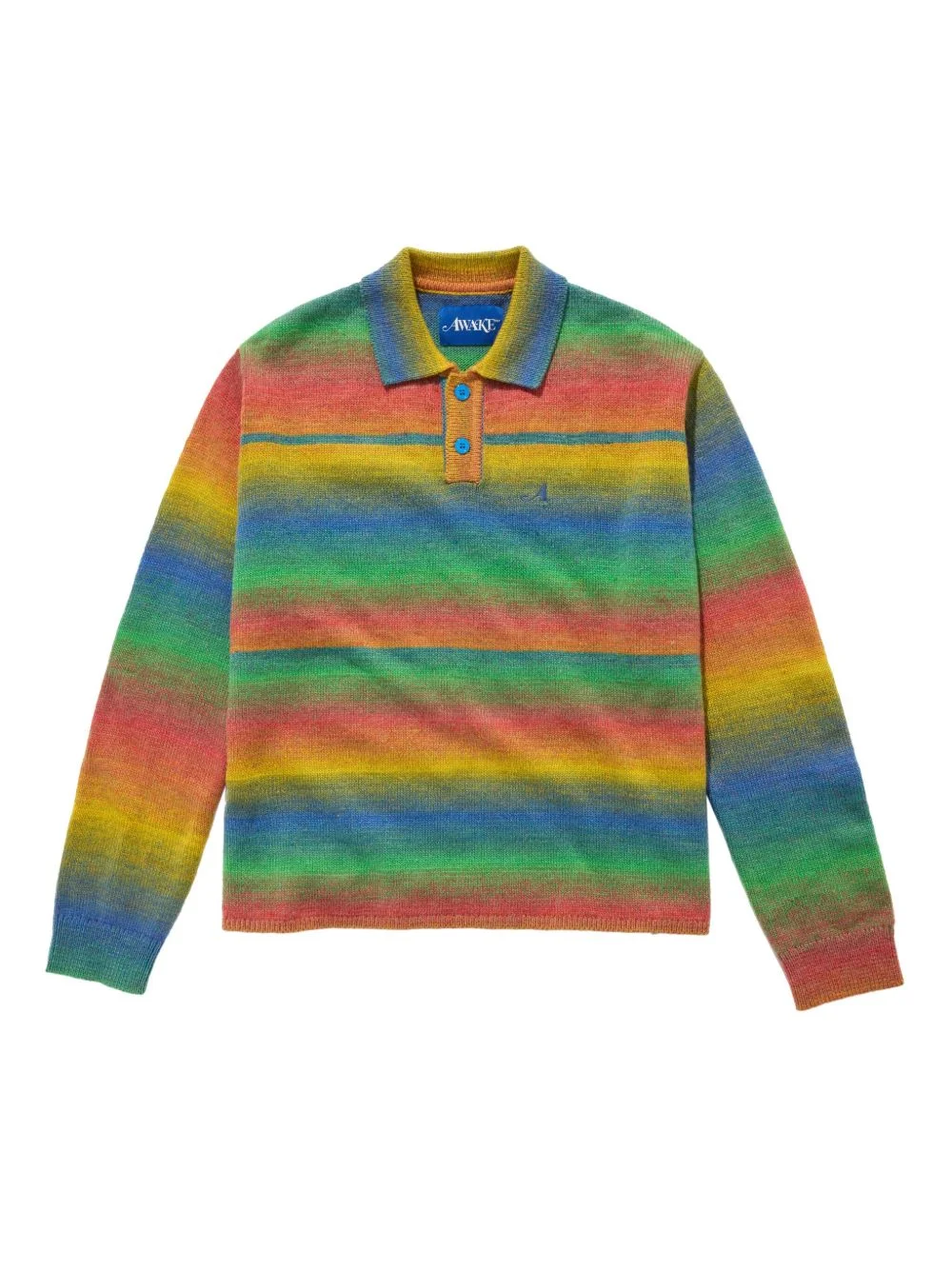 gradient-effect polo shirt - 1