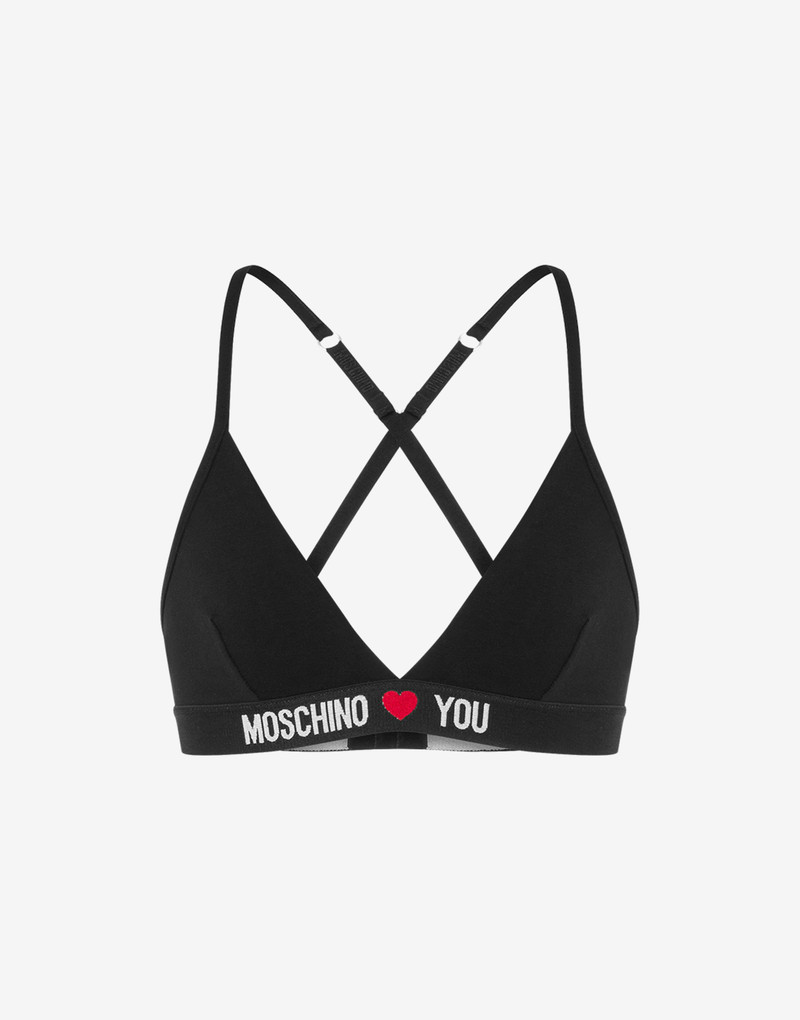 MOSCHINO LOVES YOU BRA 1