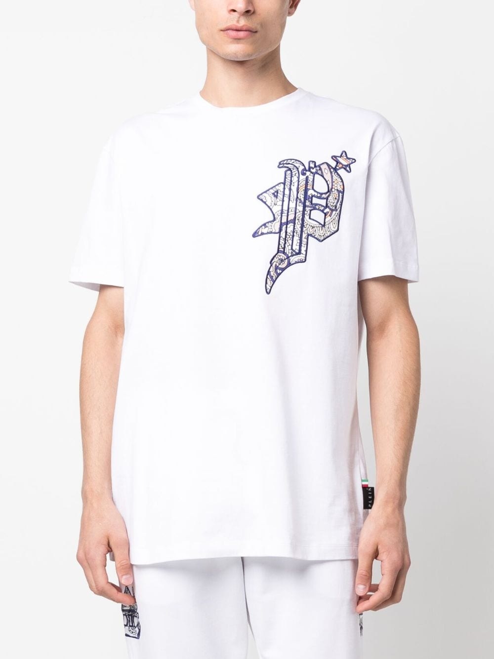 Philipp Plein paisley-print short-sleeve shirt - Black