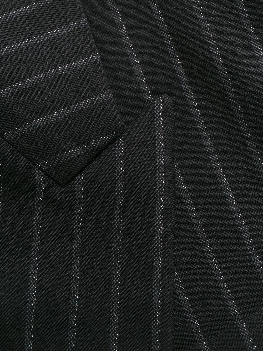 metallic stripes blazer - 6