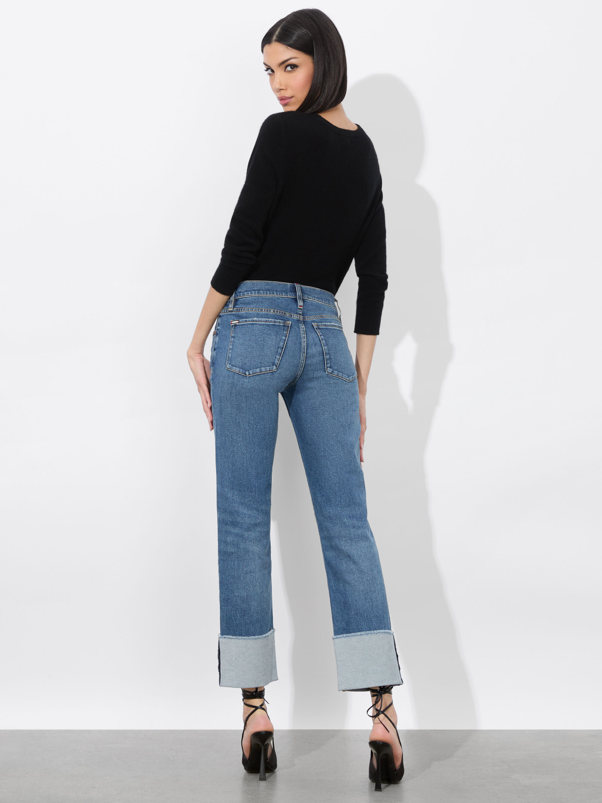 ABILENE LOW RISE CUFFED JEAN - 4
