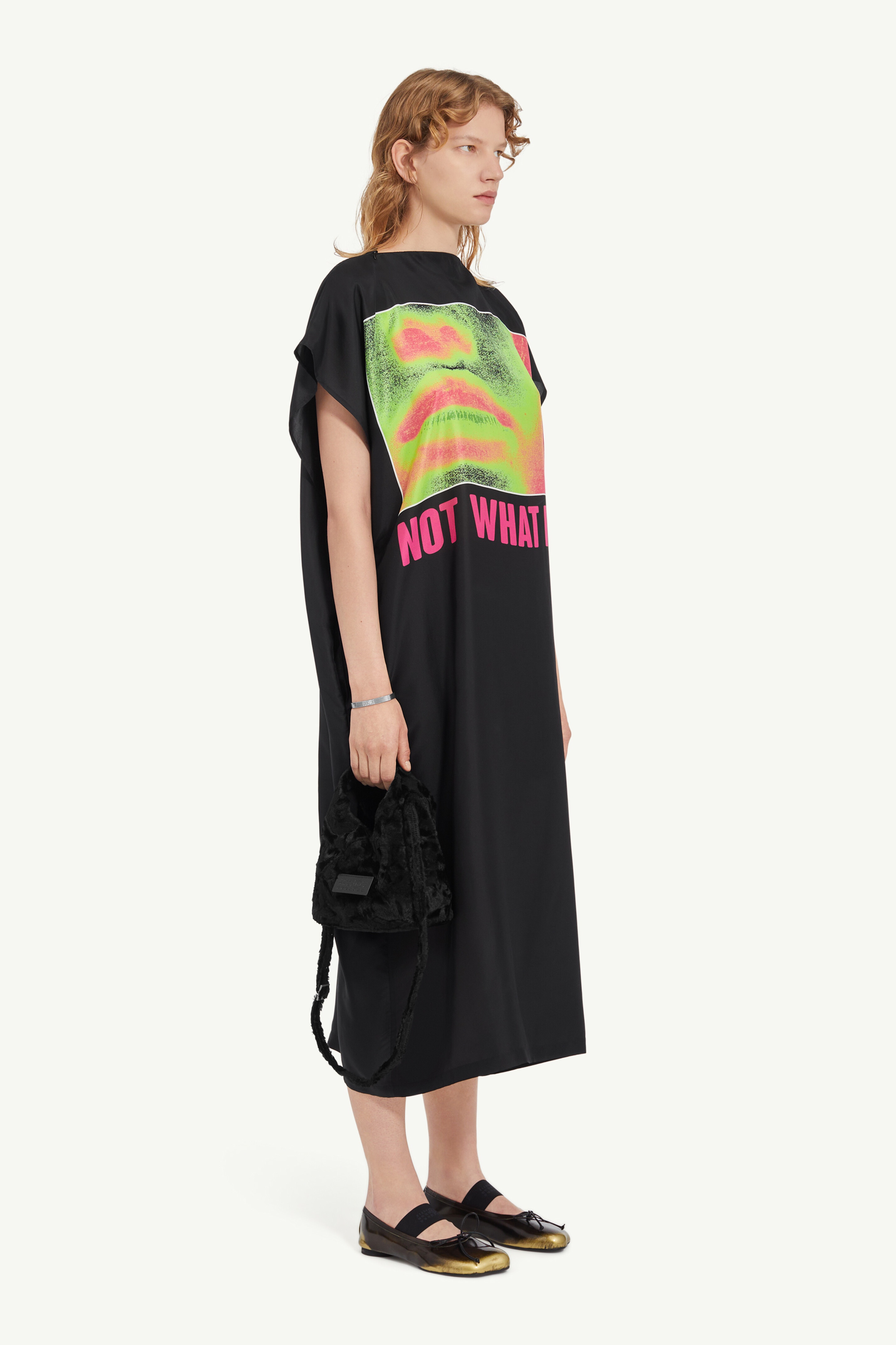 Silk midi dress - 3