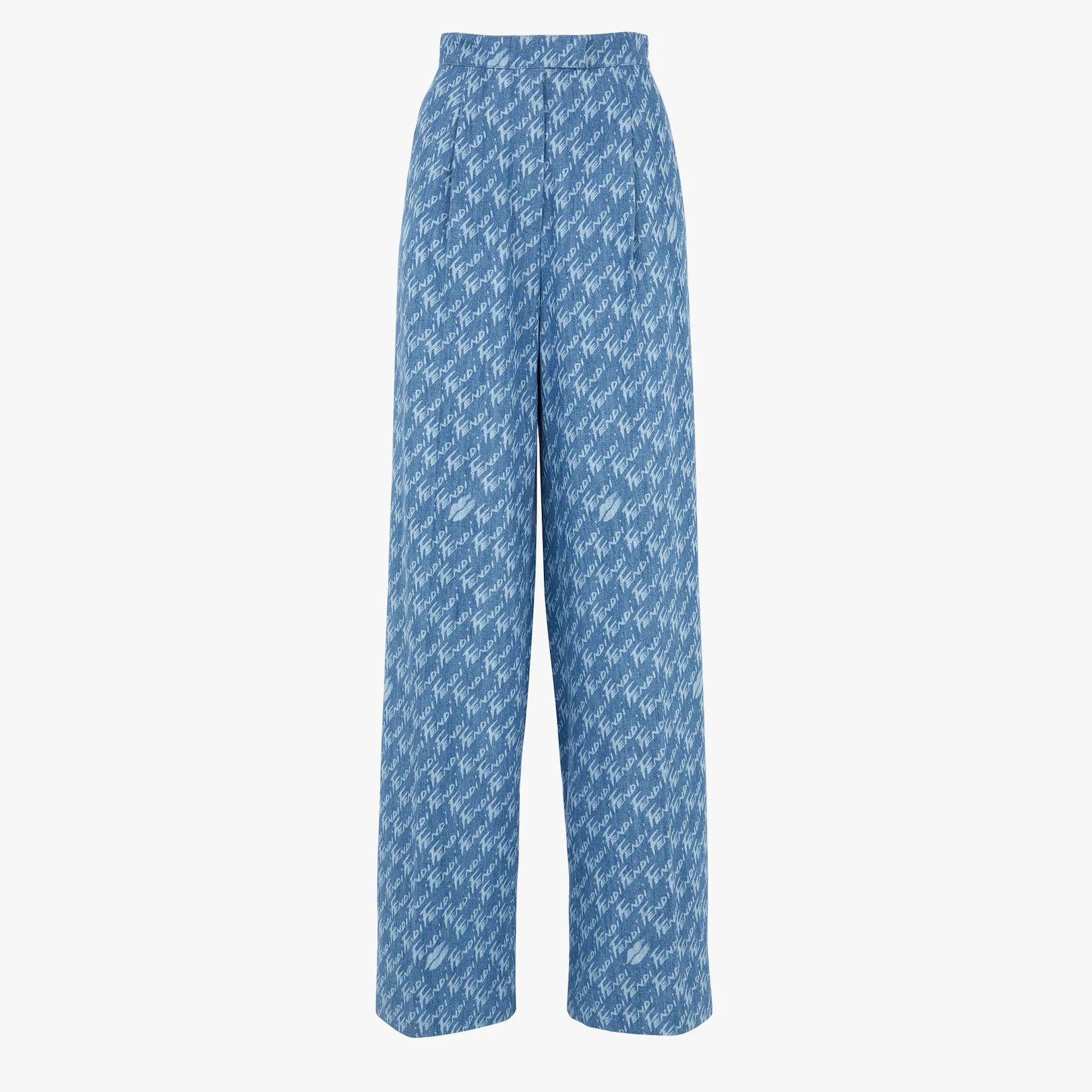 Light blue chambray pants - 1