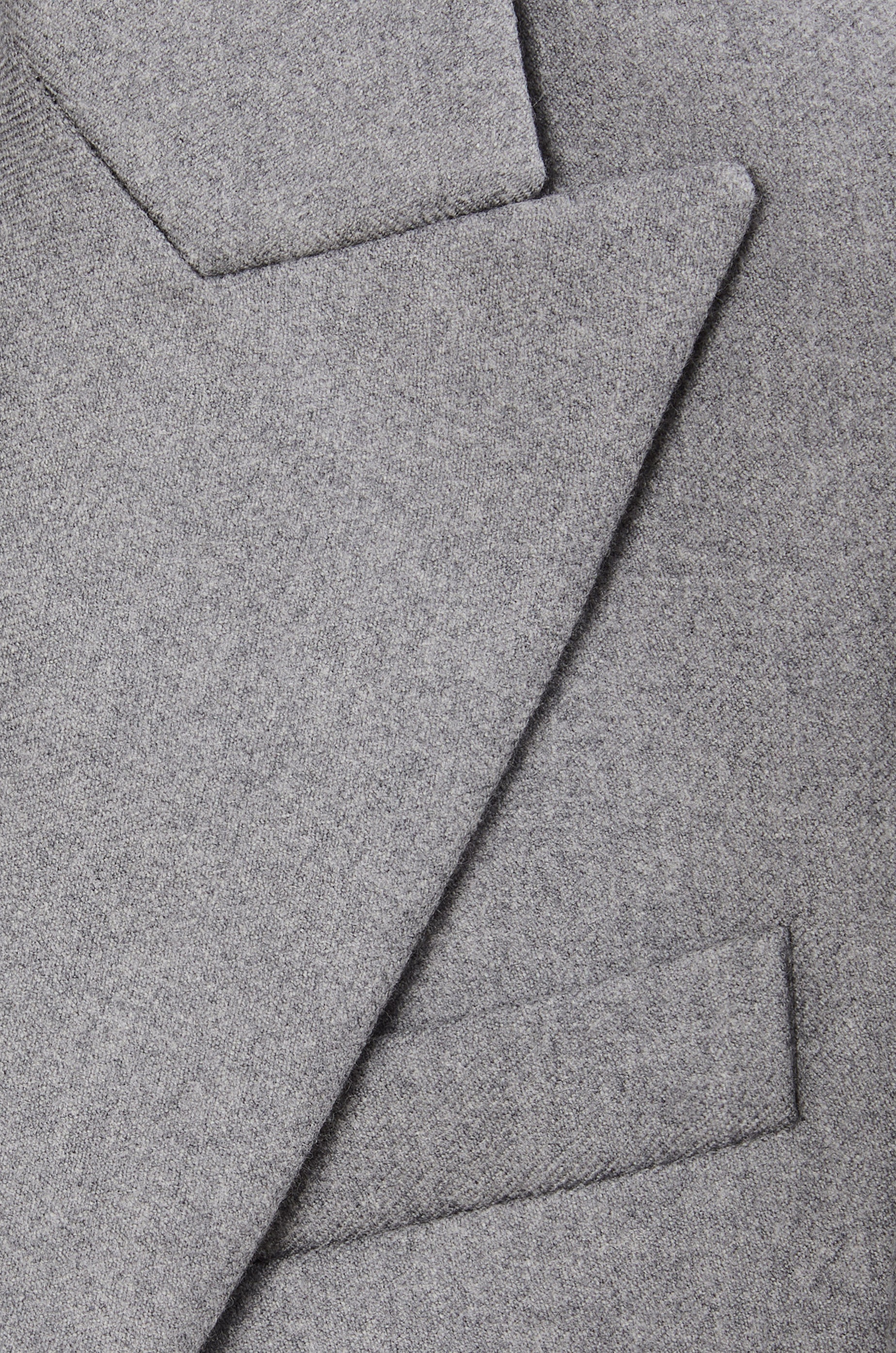 Long tailored jacket in wool - 3