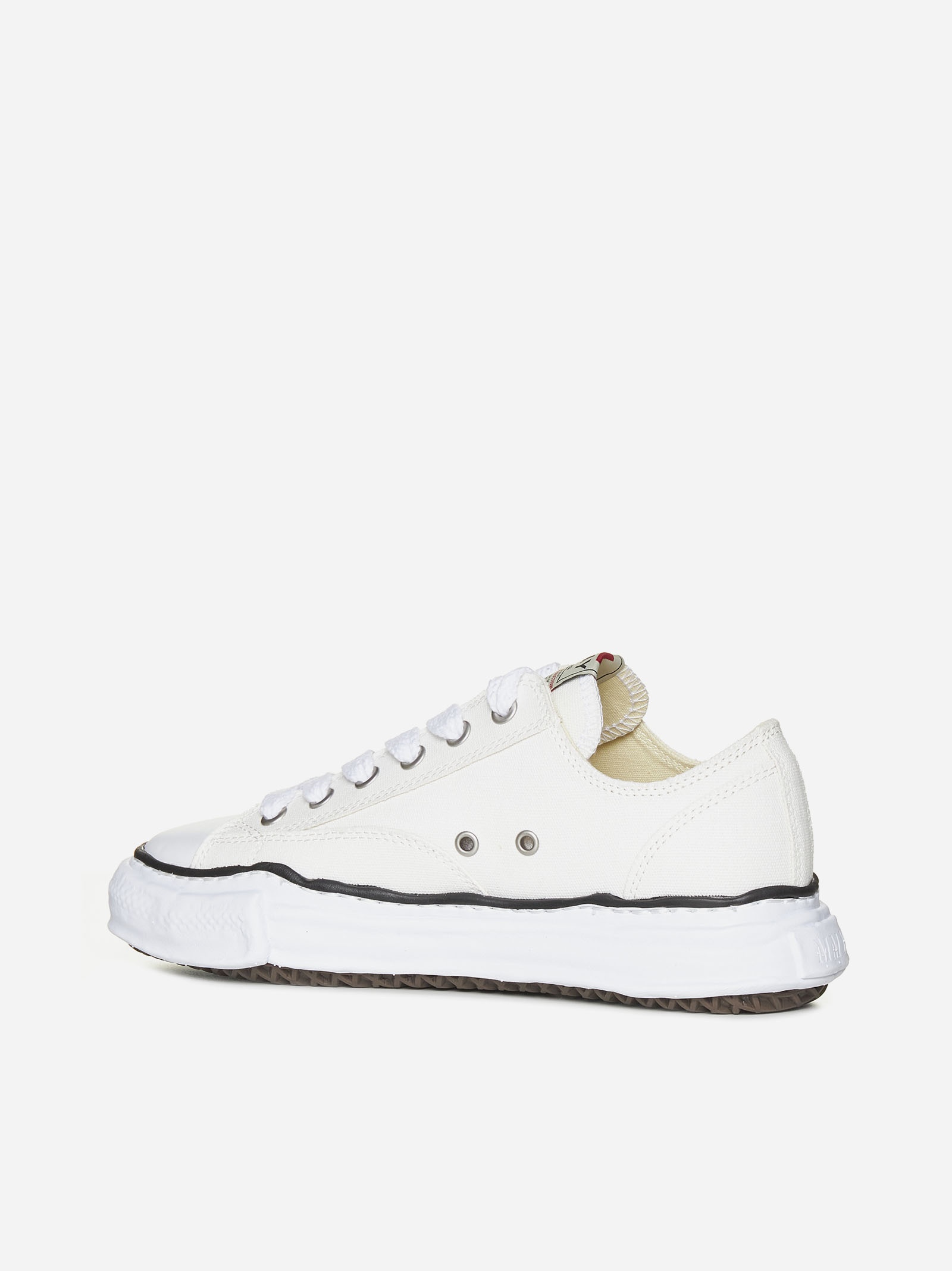 Peterson canvas low-top sneakers - 3