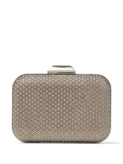 JIMMY CHOO Cloud crystal embellished clutch bag outlook